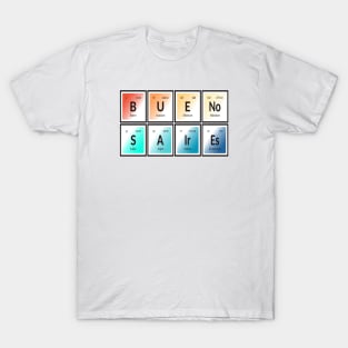 Buenos Aires City | Periodic Table of Elements T-Shirt